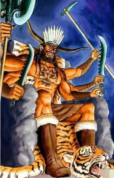 (古代战神蚩尤长什么样子)探寻上古传说中的神秘战神蚩尤：他的传说与神奇力量